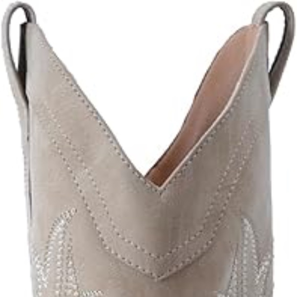 Cowboy Boots For Women Western Cowgirl Boots with Chunky Heel Mid Calf Snip Toe - Picture 4 of 11